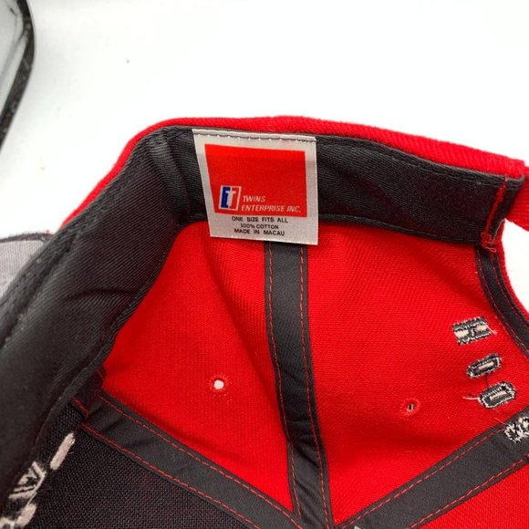 Vintage Indiana Hoosiers Twins Enterprise Hat‎ Strapback Cap Red New Men - Picture 6 of 8